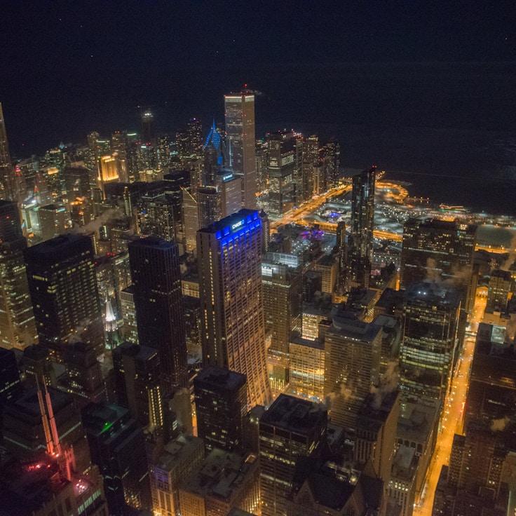 Sunset outdoors in France